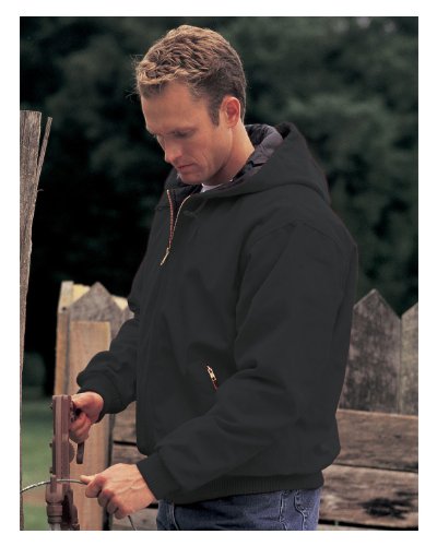 Tri-Mountain Men's Big And Tall Heavyweight Hooded Shell Jacket, BLACK / BLACK, X-Large Tall Tri-Mountain Men's Big And Tall Heavyweight Hooded Shell Jacket, BLACK / BLACK, X-Large Tall