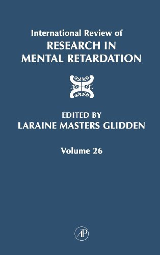 International Review of Research in Mental Retardation: 26