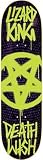 Deathwish Lizard King - Pentagram Skateboard Deck - 8.125 in. x 31.75 in. - Glow in the Dark