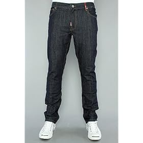 LRG The Oxford Dropout Slim Straight Stretch Jean,Denim for Men