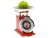 Kitchen scale Sonja red