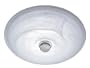 Hunter Exhaust Fan with light 81004 Ventura Bathroom Fans Brushed Chrome CFM = 70, Sones = 2.5