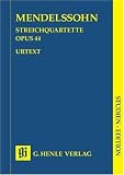 Streichquartette op.44, 1-3, Studien-Edition
