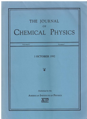 Journal of Chemical Physics,  Volume 97, Number 7, October 1, 1992