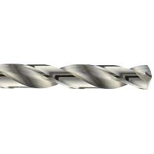 Cleveland 2213 Cobalt Steel Jobbers' Length Drill Bit, Gold Oxide Finish, Round Shank, 135 Degree Split Point