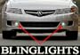 2004-2008 Acura TSX Xenon Fog Lamps lights 05 06 07 08