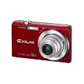 Casio Exilim EX-ZS15 Digitalkamera (14 Megapixel, 5-fach opt. Zoom, 7,6 cm (3 Zoll) Touchscreen, HD-Video) rot