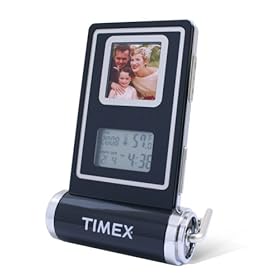 Timex TX5800 Digital Photo Frame with Temperature, Alarm Clock and Calendar