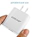 Quick Charge 3.0, Archeer 18W USB Wall Charger (Quick Charge 2.0 Compatible) for Galaxy S6/S7/Edge/Plus, Note 4/5, Nexus 6, Samsung Fast Charge Qi Wireless Charging Pad and More, White