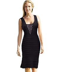 Sleeveless Polyester Mermaid Pleated Stretchy Bandage Dress/Bodycon Dress/Party Dress 