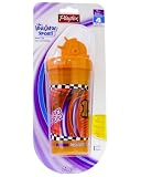 Playtex Baby The Insulator Sport Straw 9 OZ Cup: Orange