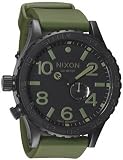 Nixon 51-30 PU Watch - Men's Matte Black/Surplus, One Size