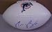 Ronnie Brown Hand Signed Autographed Miami Dolphins Full Size NFL Football