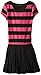 ZUNIE Girl's 7-16 Rugby Striped Dress with Pleated Skirt