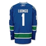 Roberto Luongo Vancouver Canucks Reebok Premier Replica Home NHL Hockey Jersey Size XXL