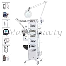 Big Sale 15 in 1 T5 Facial Machine Equipment Aromatherapy Steamer High Frequency Beauty Salon