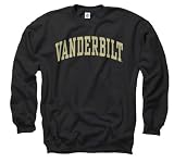 Vanderbilt Commodores Black Arch Crewneck Sweatshirt