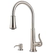 Price Pfister 529-7YPS Ashfield Kitchen Pull-Down Faucet, Stainless Steel