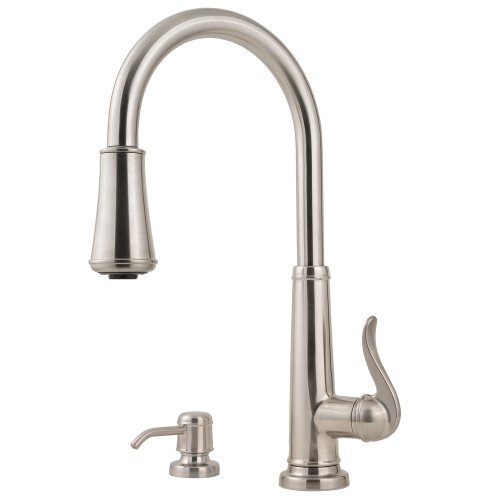 Price Pfister 529-7YPS Ashfield Kitchen Pull-Down Faucet, Stainless Steel