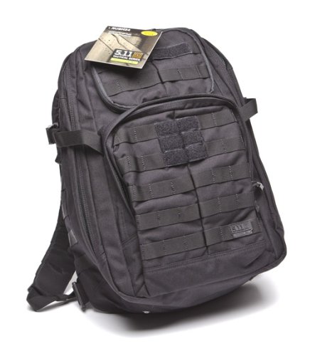 5.11 1 Day Rush Backpack, Black, 1 Size