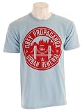 Obey Urban Renewal Basic T-Shirt Light Blue Mens Sz XL