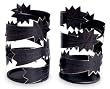 'Twisting Stars,' candleholders (pair) 'Twisting Stars,' candleholders (pair)