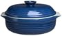 Emile Henry Le Potier 3-Quart  Round Casserole, Blue