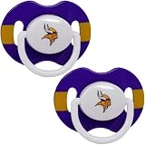 NFL Minnesota Vikings 2 Pack Pacifier