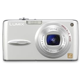 Panasonic DMC-FX01S 6MP Compact Digital Camera with 3.6x Optical Image Stabilized Zoom (Silver)