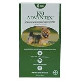 K9 Advantix Flea Control for Dogs up to 10 Pounds (6 Applications)