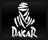 Dakar Rally White Sticker Decal