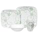 Kitchen & Housewares : Corelle Square 16-Piece Dinnerware Set, Service for 4, Eloquence