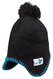 Kangaroo Poo Junior Knitted Hat Black