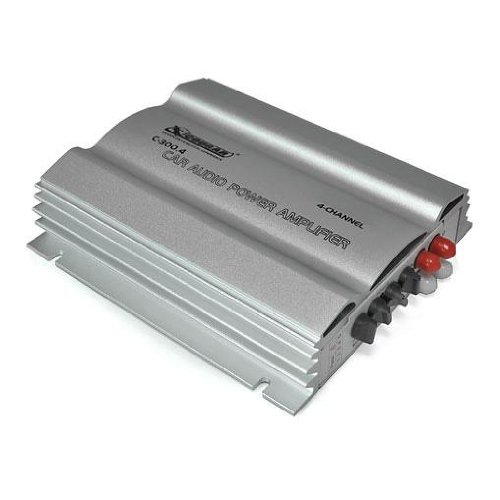 Produkt-Bild: Cougar 4-Kanal Auto Car Stereo Verst&auml;rker MOSFET max. 600 Watt silber