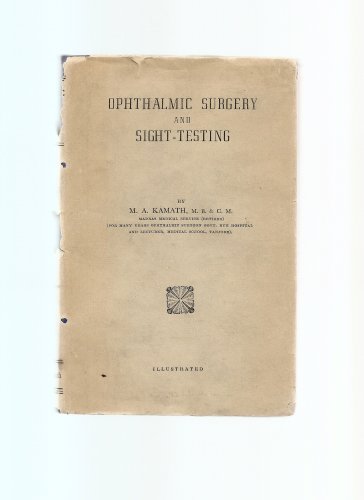 Ophthalmic Surgery and Sight-Testing Book Image