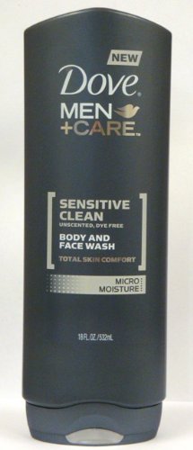 dove men's body wash sensitive