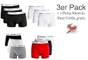 Calvin Klein Trunk Boxershorts 3er Pack + 1 Puma Boxer Gratis