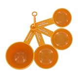 KitchenAid Measuring Cups, Set of 4, Tangerine