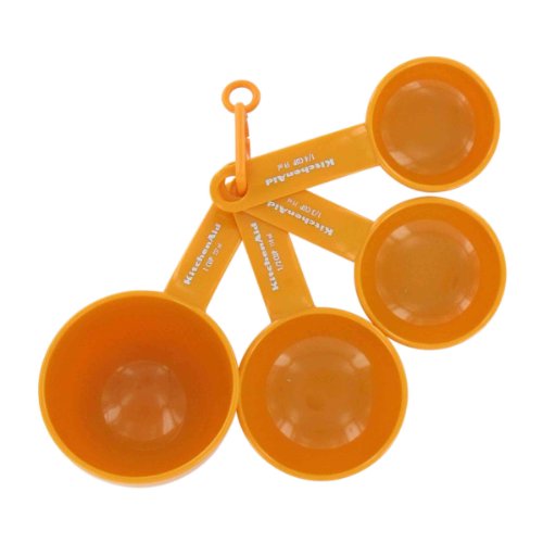 KitchenAid Measuring Cups, Set of 4, Tangerine