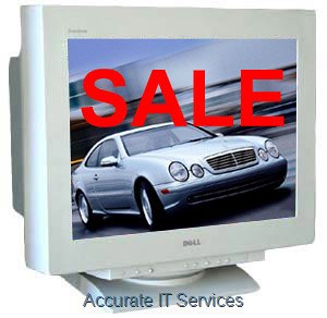 21 Sony Flat Trinitron Monitor Oem Dell P1110 .24mm, 2048x1536