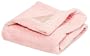 Elegant Baby Microfiber Security Blankie, Silky Satin Back 20" X 20" Pink
