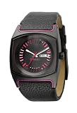 Image of Diesel DZ5166 Ladies Black Leather Strap Black Dial Watch