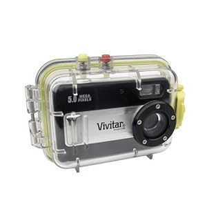 Vivitar ViviCam 5188 5MP CMOS, 8x Digital Zoom, 1.5" LCD Digital Camera (Black)