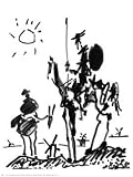 Don Quixote, Art Poster by Pablo Picasso
