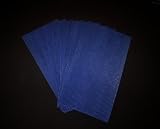 41JVDC82DlL. SL160  Make Your Own Candle Kit   100% Beeswax Candles   Do It Yourself! 10 Full Size Sheets (Approx. 8 X 16 1/2) in NAVY BLUE   Wick and Instructions Included!