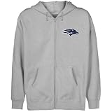 NCAA Nevada Wolf Pack Youth Ash Logo Applique Full Zip Hoody