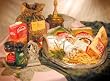 Indian Dinner for Four - Unique Food Gift Basket in a Traditional Bag