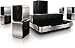 Philips HTB9550D/12 Fidelio Immersive Sound 5.1 Heimkinosystem mit 360 Sound (Full HD, 3D Blu-ray, Apple Dock, 1000 Watt) schwarz-silber