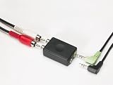 2.0 & 2.1 Game Console Adapter Convert Rca Plugs To A Single 1/8