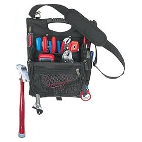 Custom LeatherCraft 1509 21 Pocket Zippered Professional Electricians Tool Pouch by Custom Leathercraft